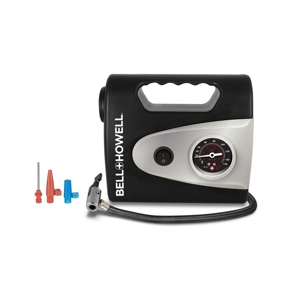 Bell + Howell 300 PSI Portable Air Compressor with LED Light - New in Box